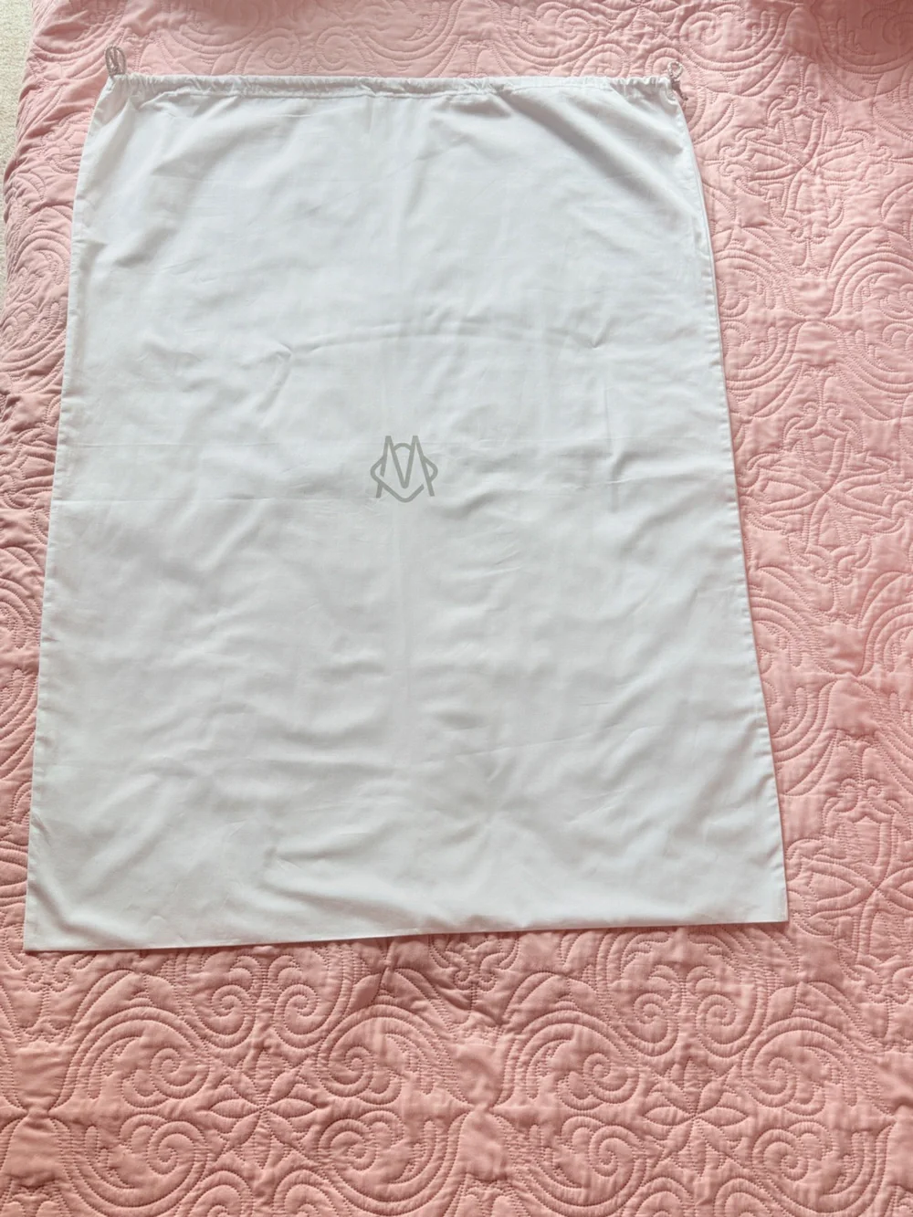 Authentic RIMOWA Large Dust Bag White Drawstring Luggage Storage Cover